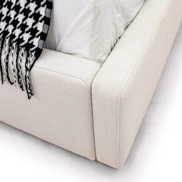 Modrest Byrne Modern Off White Fabric Bed Model VGEVVG713-C-00