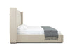 Modrest Byrne Modern Beige Fabric Bed Model VGEVVG713-C-01