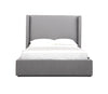 Modrest Byrne Modern Grey Fabric Bed Model VGEVVG713-C-07