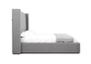 Modrest Byrne Modern Grey Fabric Bed Model VGEVVG713-C-07