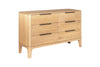 Modrest Seattle Modern Natural Oak Bedroom Set Model VGWD-SEA-QBKB-SET