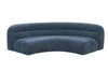 Divani Casa Forman Modern Blue Fabric Modular Corner Sectional Seat Model VGOD-ZW-23029-CRN