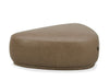Divani Casa Kinsey Modern Tan Leather Large River Rock Ottoman Model VGKK-KF.D2015-L-SAND