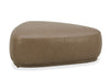 Divani Casa Kinsey Modern Tan Leather Large River Rock Ottoman Model VGKK-KF.D2015-L-SAND