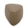 Divani Casa Kinsey Modern Tan Leather Small River Rock Ottoman Model VGKK-KF.D2015-S-SAND