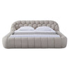 Divani Casa Yolonda Modern Beige Fabric Bed Model VGEV-A127-BED-BGE