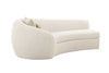 Modrest Kilmer Modern Off White Curved Fabric Sectional Sofa Model VGOD-ZW-22017-OFFWHT