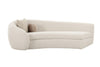 Modrest Kilmer Modern Off White Curved Fabric Sectional Sofa Model VGOD-ZW-22017-OFFWHT