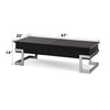 ACME Calnan Black High Gloss & Chrome Coffee Table with Lift Top Model 81855