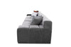Divani Casa Rhonda Modern Grey Fabric 4 Seater Sofa Model VGAH-SF2037-GRY