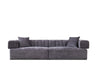 Divani Casa Moreno Modern Grey Fabric 4 Seater Sofa Model VGAH-SF2034-GRY