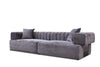 Divani Casa Moreno Modern Grey Fabric 4 Seater Sofa Model VGAH-SF2034-GRY
