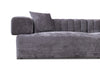 Divani Casa Moreno Modern Grey Fabric 4 Seater Sofa Model VGAH-SF2034-GRY