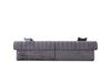 Divani Casa Moreno Modern Grey Fabric 4 Seater Sofa Model VGAH-SF2034-GRY