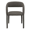 Faerron Modern Grey Fabric Dining Chair