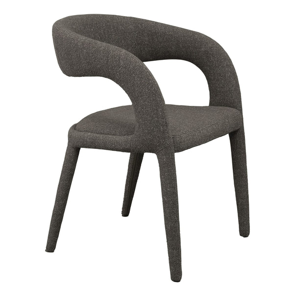 Faerron Modern Grey Fabric Dining Chair