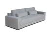 Divani Casa Loki Modern Grey Fabric 4 Seat Sofa Model VGAH-SF1015-4-GRY