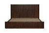 Modrest Fields Modern Walnut Acacia Bed Model VGWD-VGD3-BED-WAL