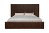 Eastern King Modrest Fields Modern Walnut Acacia Bed Model VGWD-VGD3-BED-WAL-EK