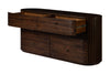 Modrest Fields Modern Walnut Acacia Dresser Model VGWD-VGD3-DR06-WAL