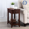 ACME Bertie Espresso Accent Table Model 82742