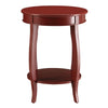 ACME Aberta Red Accent Table Model 82787