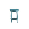 ACME Aberta Teal Accent Table Model 82790
