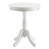 ACME Alger White Accent Table Model 82804