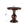 ACME Alyx Espresso Accent Table Model 82816