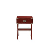 ACME Babs Red Accent Table Model 82820
