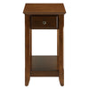 ACME Bertie Walnut Accent Table Model 82836