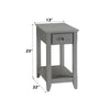 ACME Bertie Gray Accent Table Model 82838
