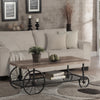ACME Francie Oak & Antique Gray Coffee Table Model 82860
