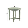 ACME Fordon Antique Green End Table Model 82912