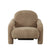 Divani Casa Trevor Modern Tan Fabric Accent Chair Model VGOD-ZW-24070-BRN