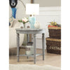ACME Fordon Antique Slate End Table Model 82917