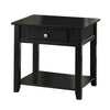 ACME Malachi Black End Table Model 82952