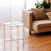 ACME Veises Champagne End Table Model 82997