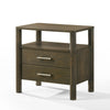 Modrest Carolina Modern Wenge Nightstand Model VGMA-BR-167-NS-WNG