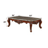 ACME Eustoma Natural Marble Top & Walnut Coffee Table Model 83065