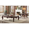 ACME Forsythia Natural Marble Top & Walnut Coffee Table Model 83070