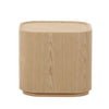 Modrest Quillen Modern Natural Ash Square End Table Model VGOD-LZ-408E