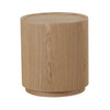 Modrest Quillen Modern Natural Ash Round End Table Model VGOD-24DY037E