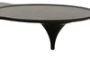 Modrest Beulah Modern Free Form Black Ash Coffee Table Model VGOD-LZ-319C-BLK
