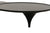 Modrest Beulah Modern Free Form Black Ash Coffee Table Model VGOD-LZ-319C-BLK