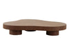 Modrest Larch Modern Walnut Free Form Coffee Table Model VGOD-LZ-339C-A