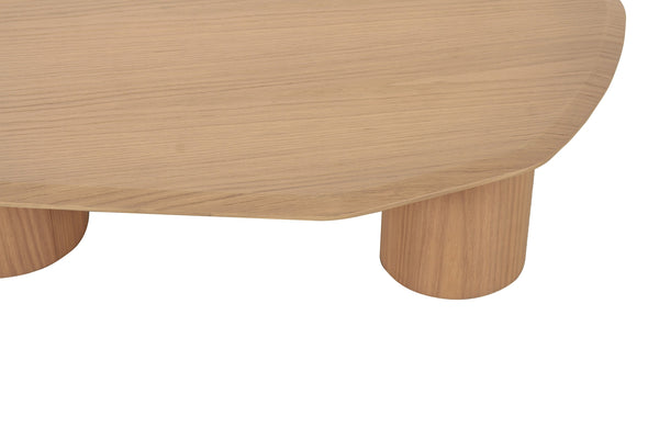 Modrest Seymour Modern White Oak Low Coffee Table Model VGOD-LZ-403C-B