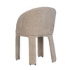 Modrest Sarkis Modern Beige Velvet Dining Chair Model VGEU-MC-7789CH-BGE