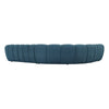 Divani Casa Yolonda Dark Teal Fabric Sectional Sofa Model VGEV-2126B-TEAL-SECT