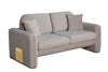 Divani Casa Gaston Modern Taupe Velvet Loveseat Model VGAH-AG1648-2-TPE